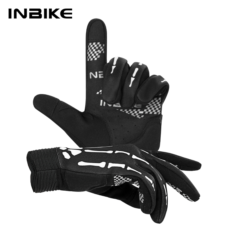 Mountain Biking Gloves Mens - INBIKE Final Clearance Men's Full Finger