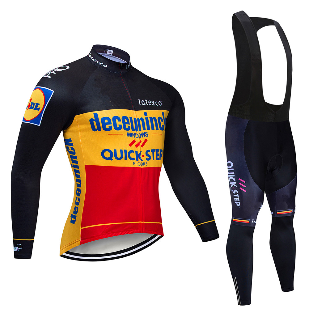 Quick step Cycling Jersey Set  - đánh giá và giá Mountain Biking Long Sleeve Shirt