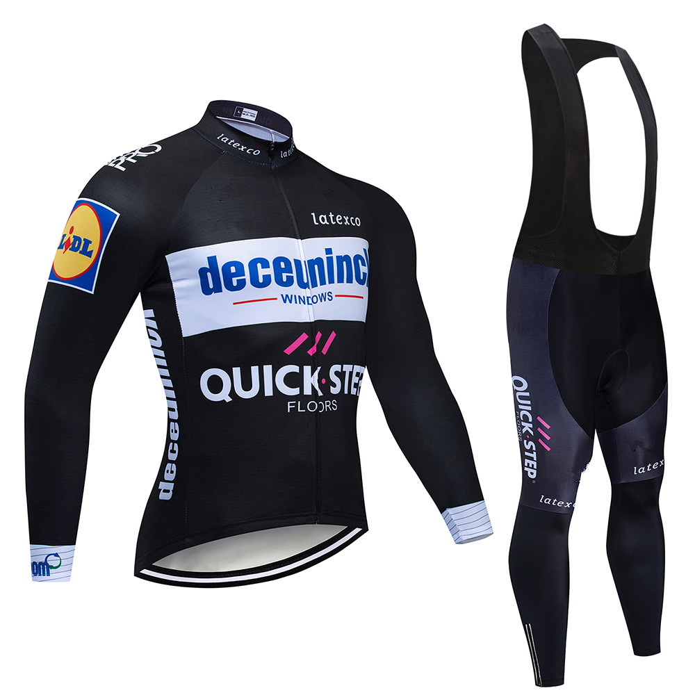 Quick step Cycling Jersey Set  - đánh giá và giá Mountain Biking Long Sleeve Shirt