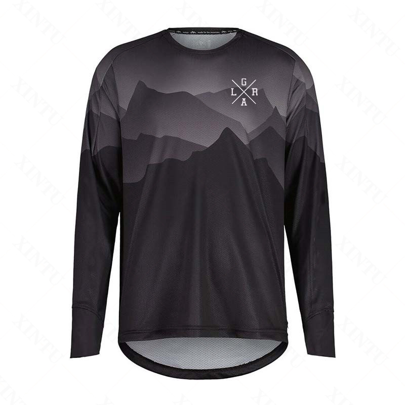 Nam Xe Máy Lrga Jersey MTB BMX - đánh giá và giá Mountain Biking Long Sleeve Shirt