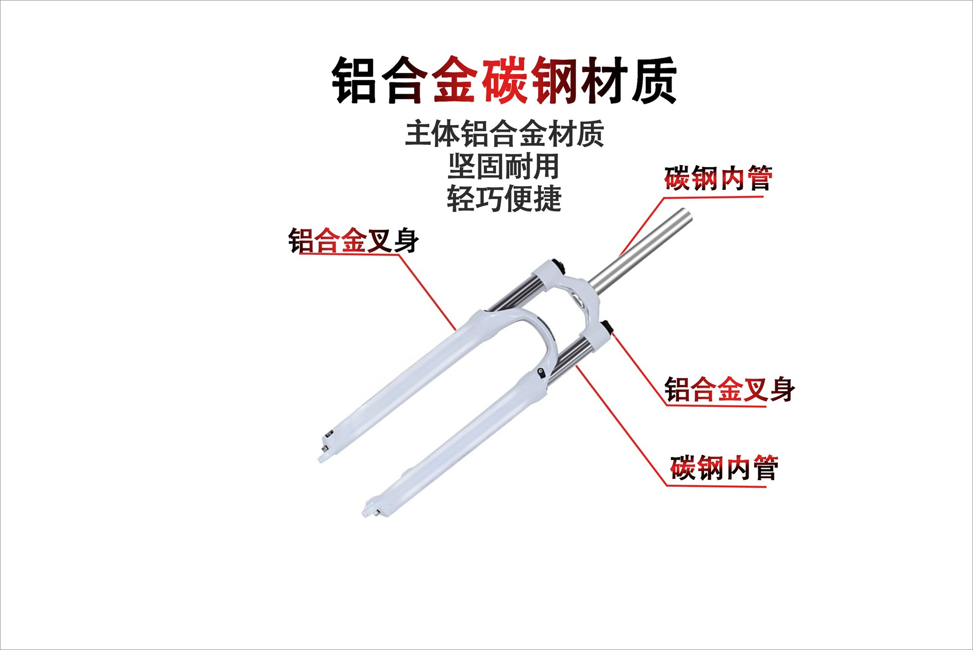 XCM bicycle front fork 26 27.5 - đánh giá và giá Xcm Mountain Biking