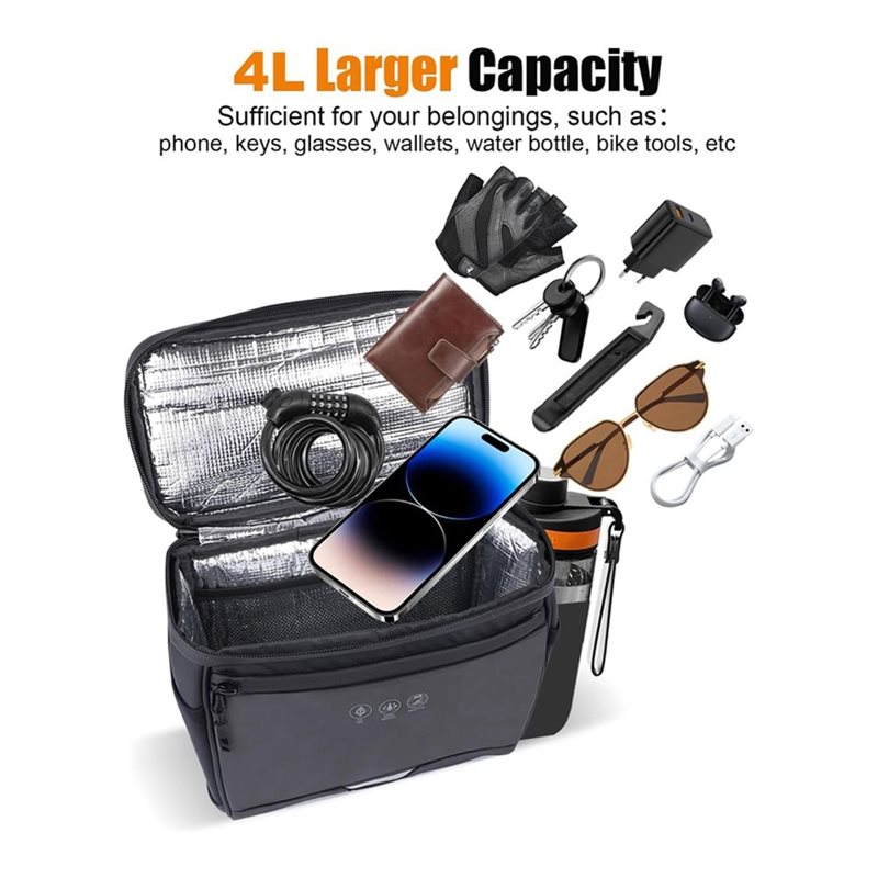 Front Bike Phone Bag With Touc - đánh giá và giá Mountain Biking Oxford