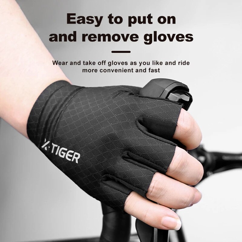 X-TIGER Cycling Gloves Half Fi - đánh giá và giá Mountain Biking Gloves Mens
